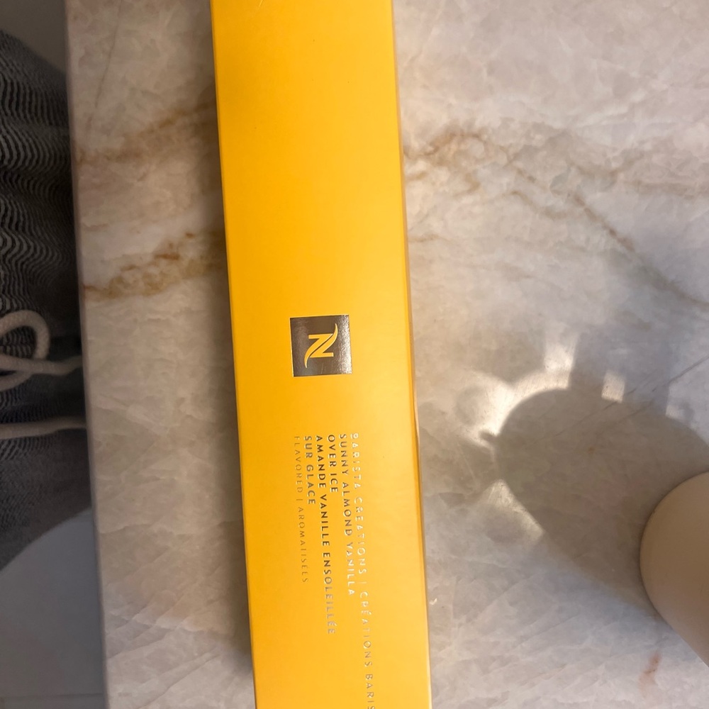 Nespresso sunny almond vanilla